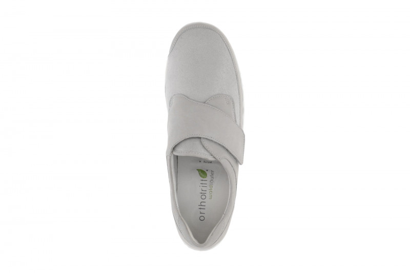 Waldläufer Henni Slipper Schuhe stein grau H-Weite 496H31