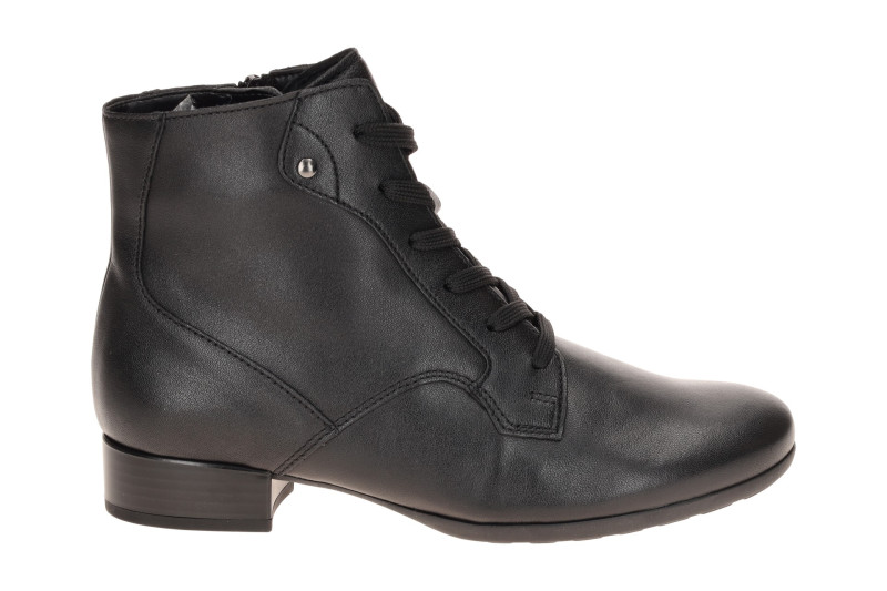 Gabor Stiefelette Ankle Boots schwarz Nappa H-Weite 8031.04.001