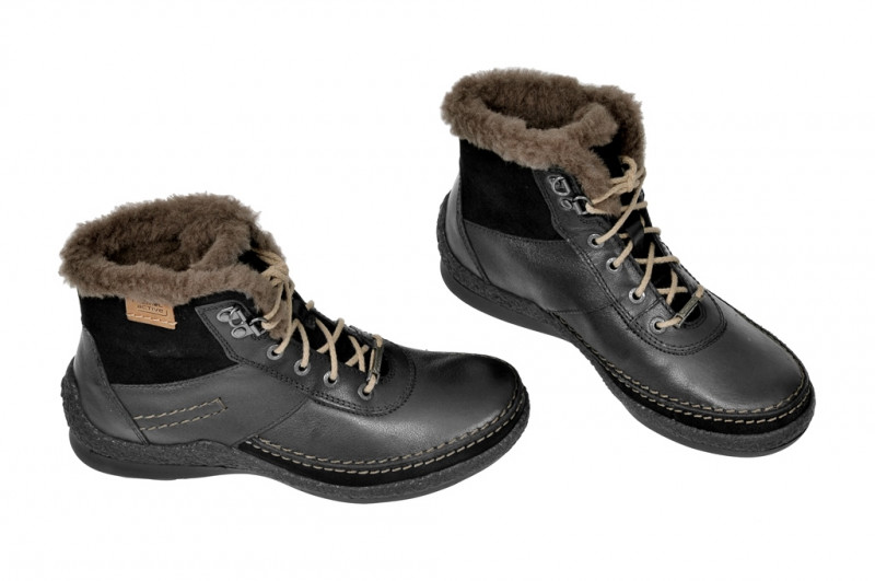 camel active Bormio GTX Stiefelette in schwarz Gore-Tex 776.71.03