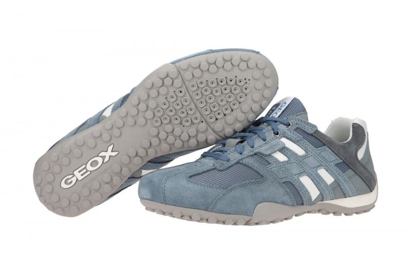Geox Snake Schuhe blau jeans U4207K