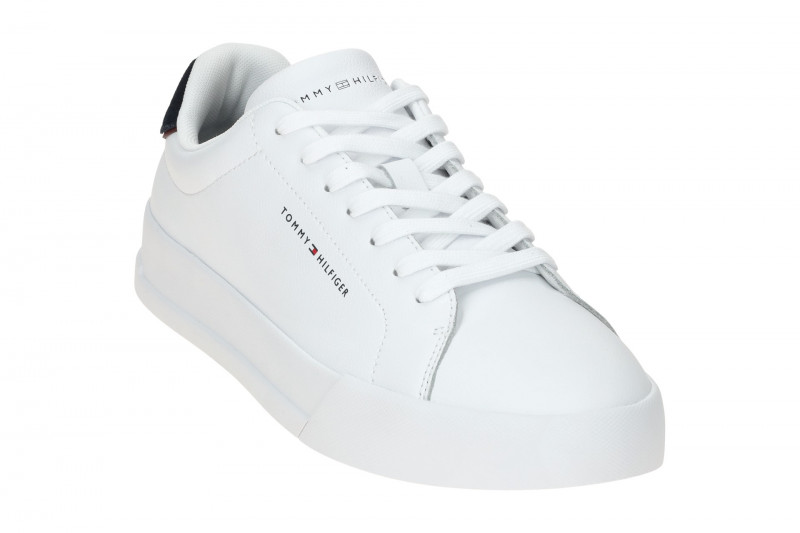 Tommy Hilfiger Schuhe Court LTH weiß blau FM05367