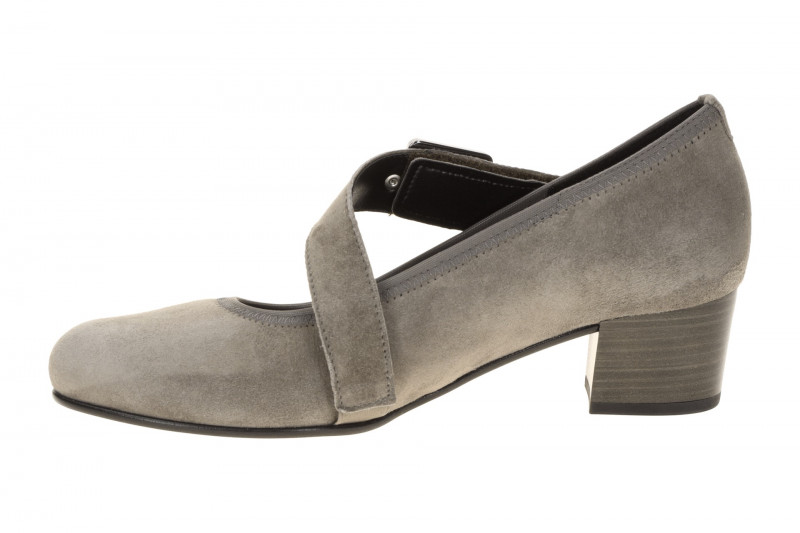 Gabor Comfort Spangen Pumps taupe grau H-Weite 3013