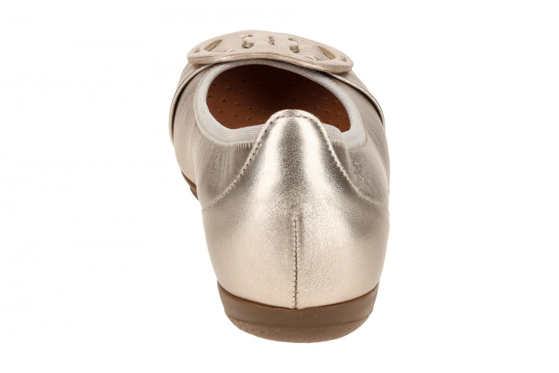 Gabor Fashion Ballerina grau metallic 84.163.62
