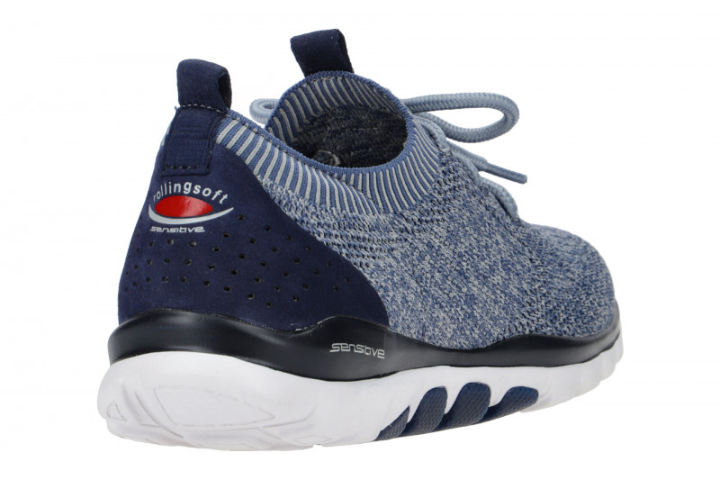 Gabor RollingSoft Schuhe blau Textil Sensitive Sport