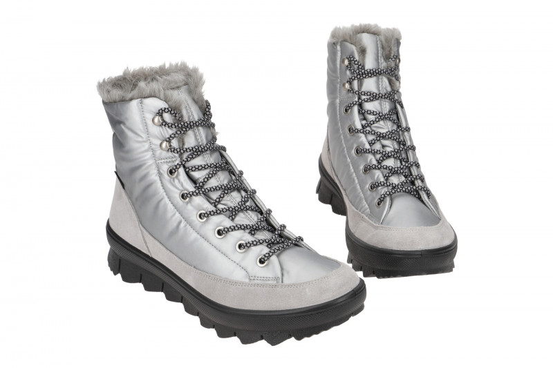 Legero Novara Stiefel silber grau Warmfutter Gore-Tex 933