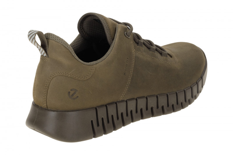 Ecco Gruuv Schuhe taupe braun Sneakers GORE-TEX 525224