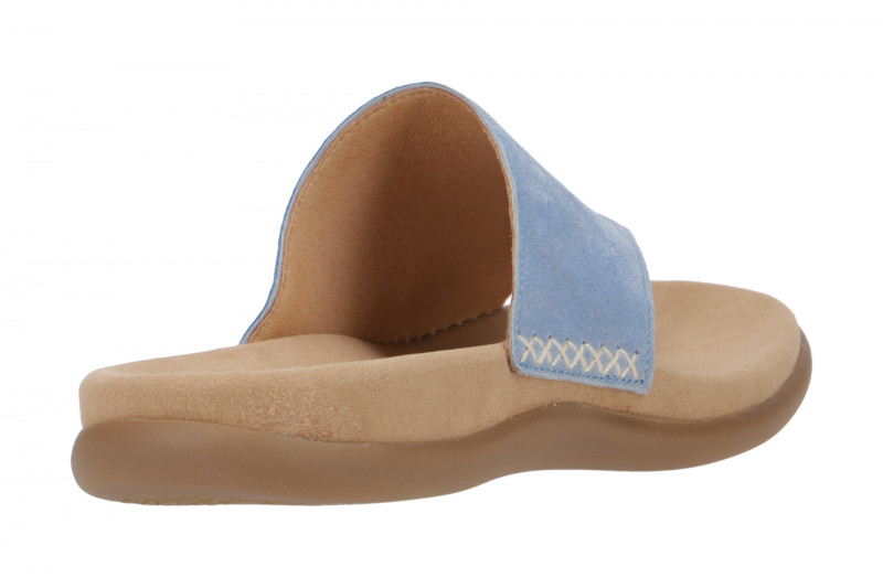 Gabor Zehentrenner Pantolette hellblau 83.700