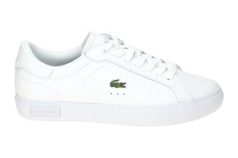 Lacoste Powercourt Schuhe Sneakers weiß Damen Original 0086