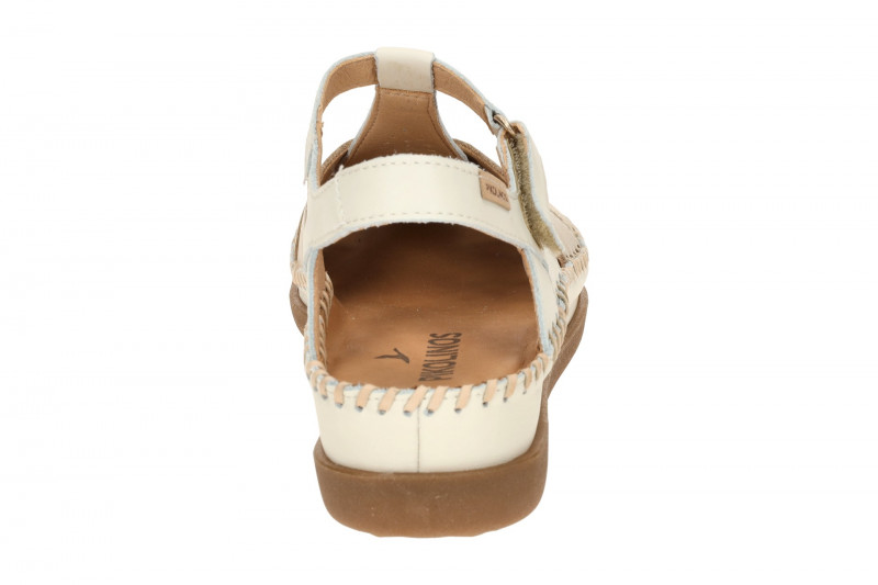 Pikolinos Cadaques T-Steg Sandale weiß beige W8K-0847C1