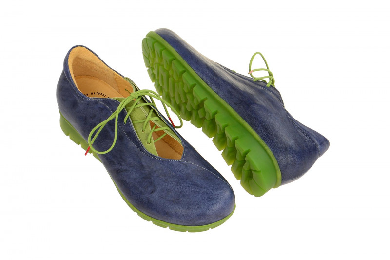 Think Menscha Schuhe blau grün