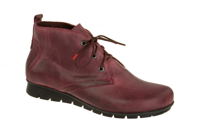Think Menscha Schuhe Stiefelette dunkelrot