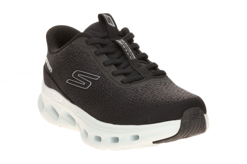 Skechers Go Walk Gliede Step Slipper schwarz SLIP-IN 125124