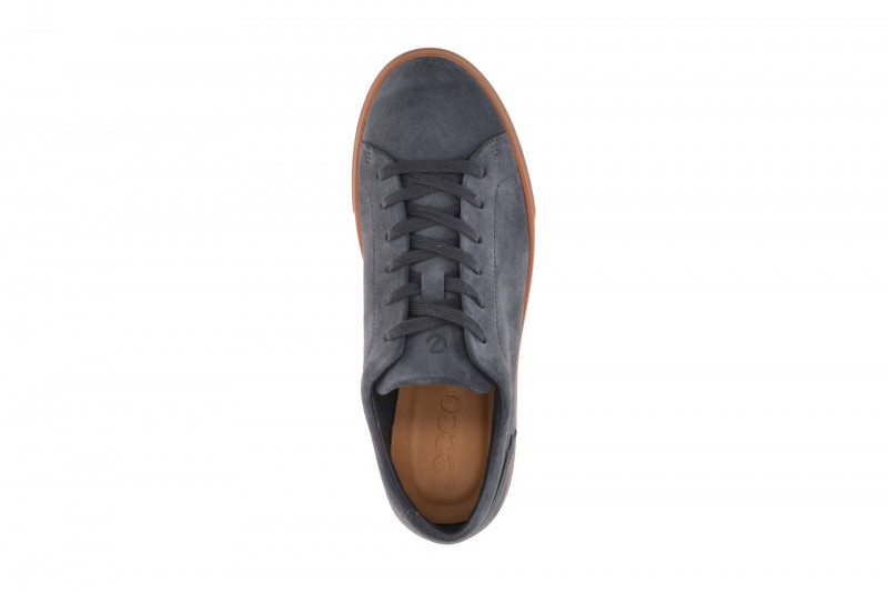 Ecco Soft 10 Schuhe Sneakers blau ombre Herren 560114