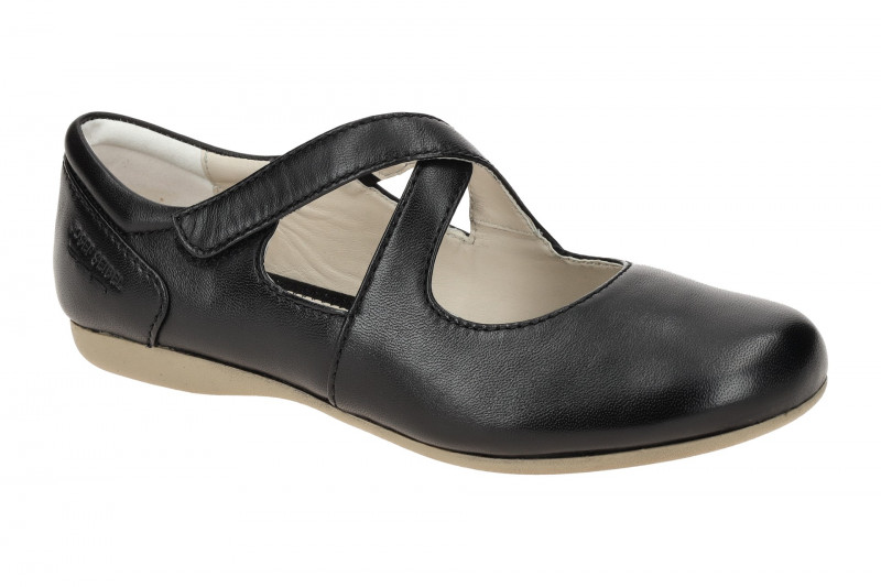 Josef Seibel Fiona 72 Ballerina Mary Jane schwarz Klett