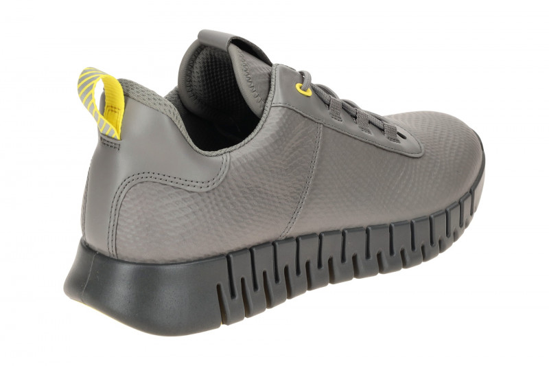 Ecco Gruuv Schuhe grau steel Herren Sneakers 525274