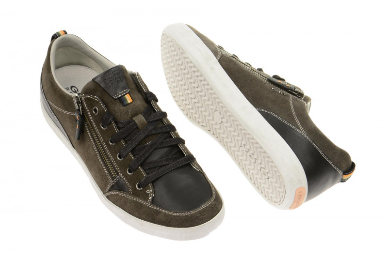 Geox Box Schuhe grau mud U52R3C