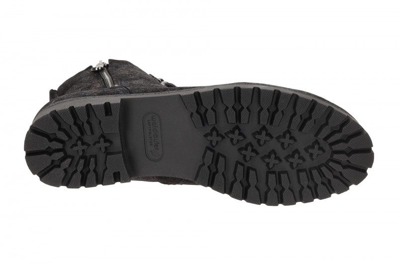 Waldläufer Hanako Stiefel schwarz bunt gefleckt 338813