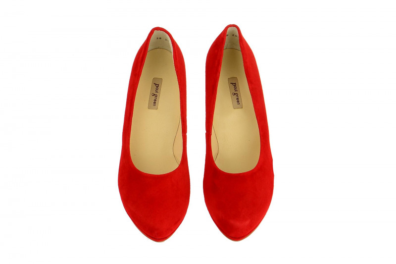 Paul Green Plateau Pumps rot 2834-892