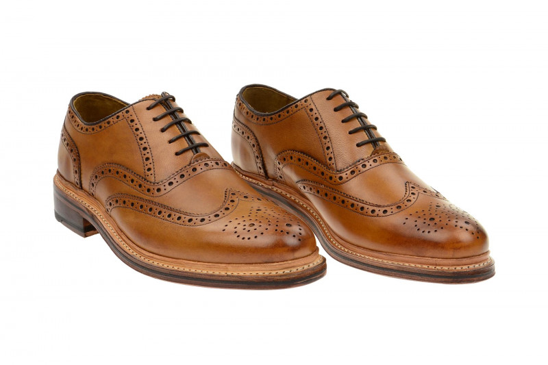 Gordon & Bros Levet Schuhe hell-braun Rahmengenäht 2506