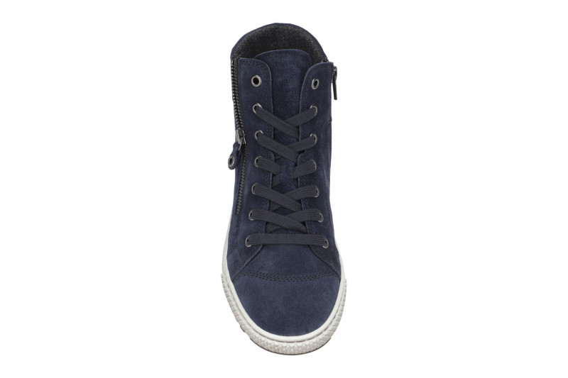 Gabor Stiefelette Mid-Sneakers blau Velour 93.754.16