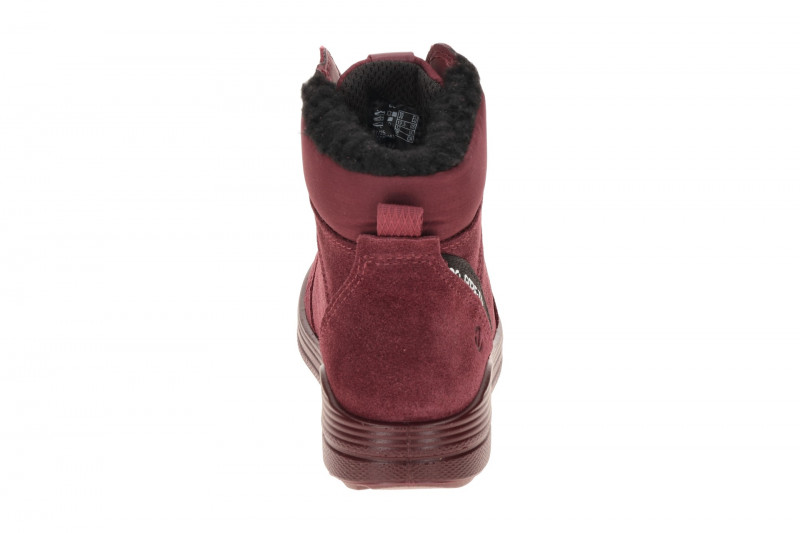 ecco Urban Kinderstiefel dunkelrot Warmfutter GORE-TEX