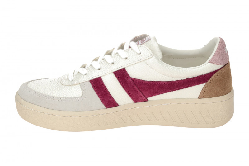 Gola Grandslam Trident Schuhe Sneakers weiß rot CLA415