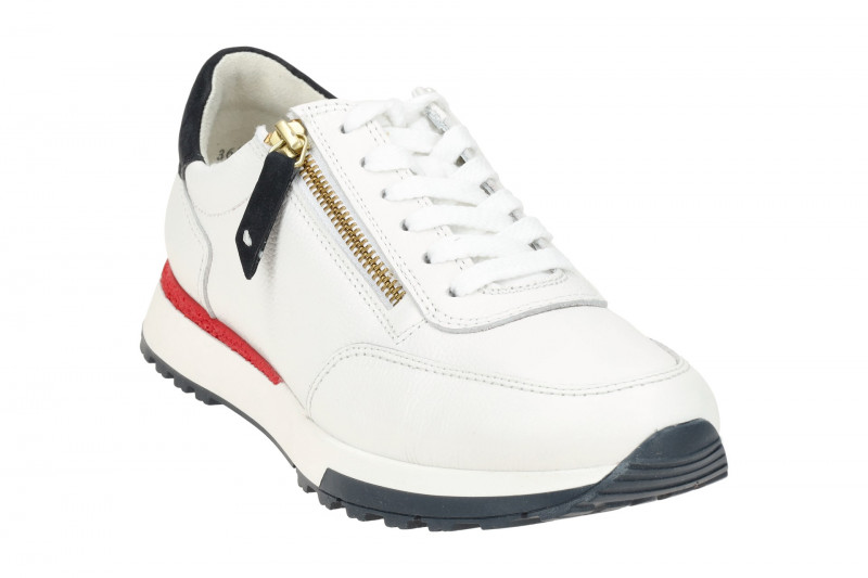 Paul Green Sneaker Schuhe weiß blau 5310