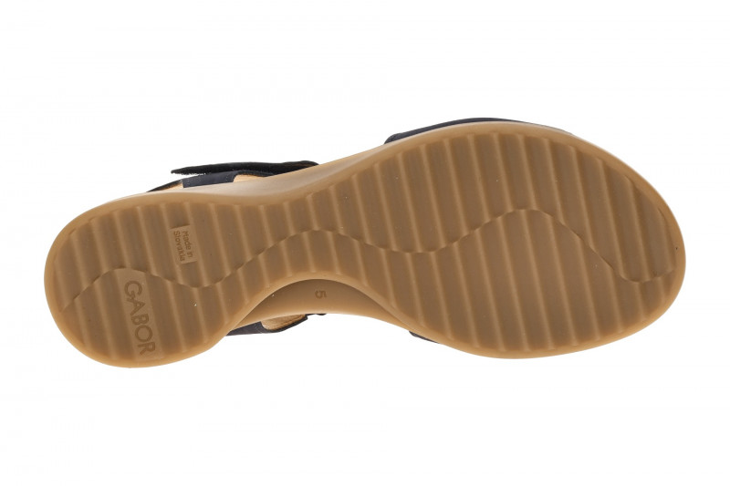 Gabor Sandalen blau Nubuck 82.803.36