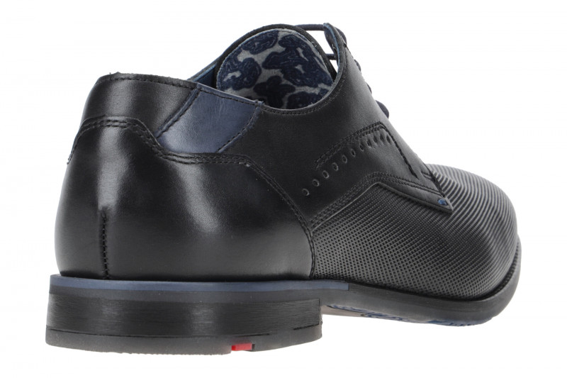 Lloyd Namir Business Schuhe schwarz perforiert 13-076-20