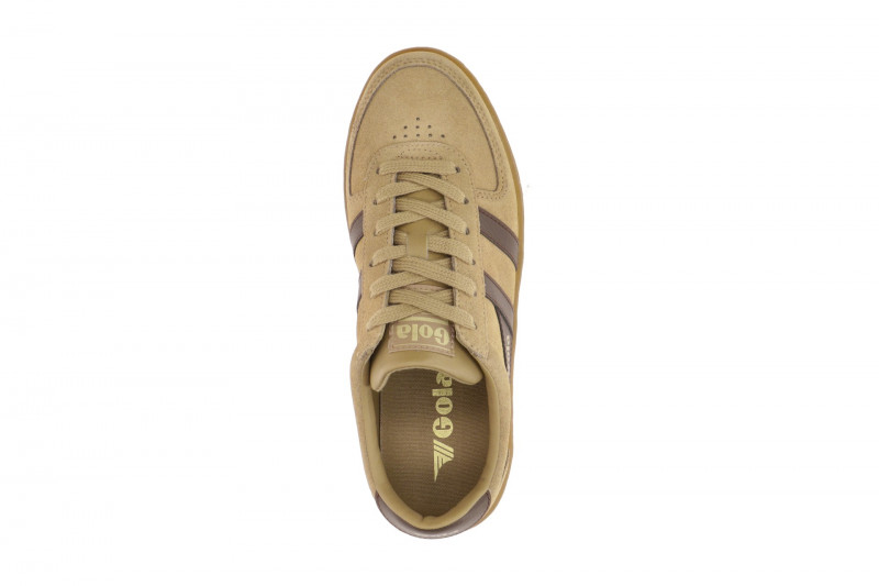 Gola Grandslam Suede Schuhe Sneakers hellbraun CLA589