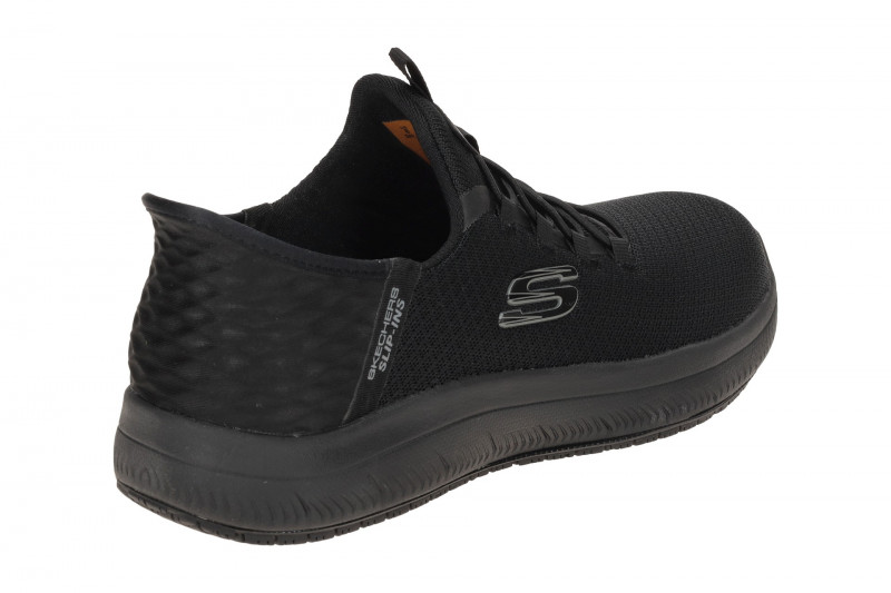 Skechers Summits SR Schuhe schwarz Damen Slip-Ins 108144EC