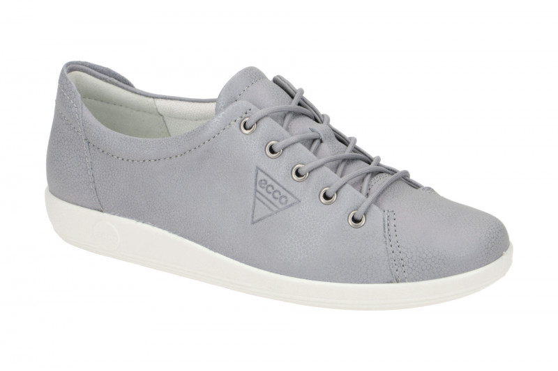 Ecco Soft 2 Schuhe grau blau 206503