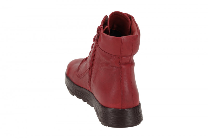 Think Comoda Stiefelette rot Glattleder 518