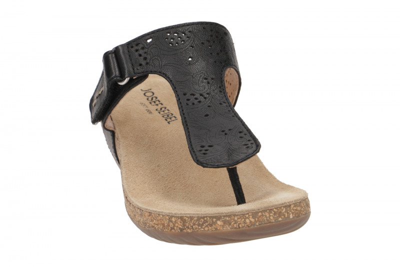 Josef Seibel Pantolette Natalya 17 schwarz Zehentrenner