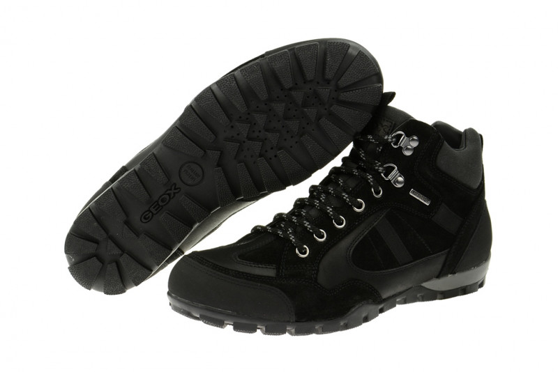 Geox Roccia Stiefelette schwarz - Wasserdicht