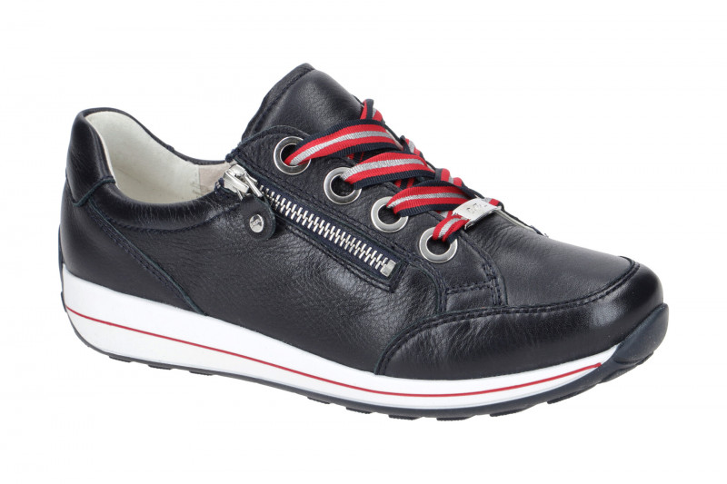 ARA Osaka Schuhe Sneaker blau rot 12-34587