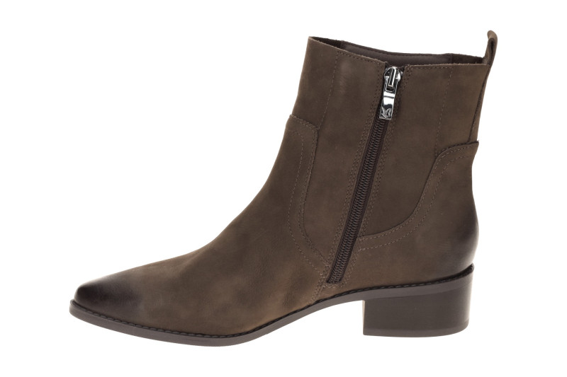 Caprice Stiefelette Ankle Boots braun Nubuck 25310