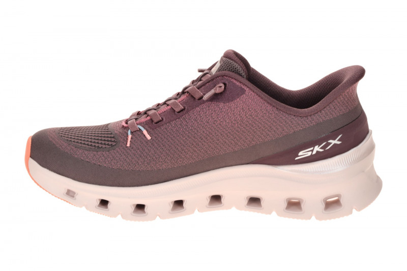Skechers Arch Fit Damen Sneakers Schuhe lila grau GLIDE STEP 150730