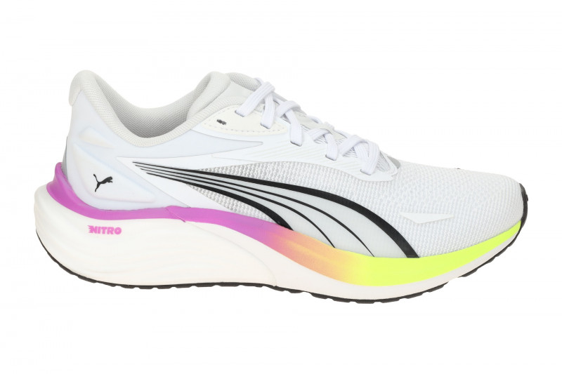 Puma Electrify Nitro Schuhe weiß Damen Sportschuhe Sneaker 310788