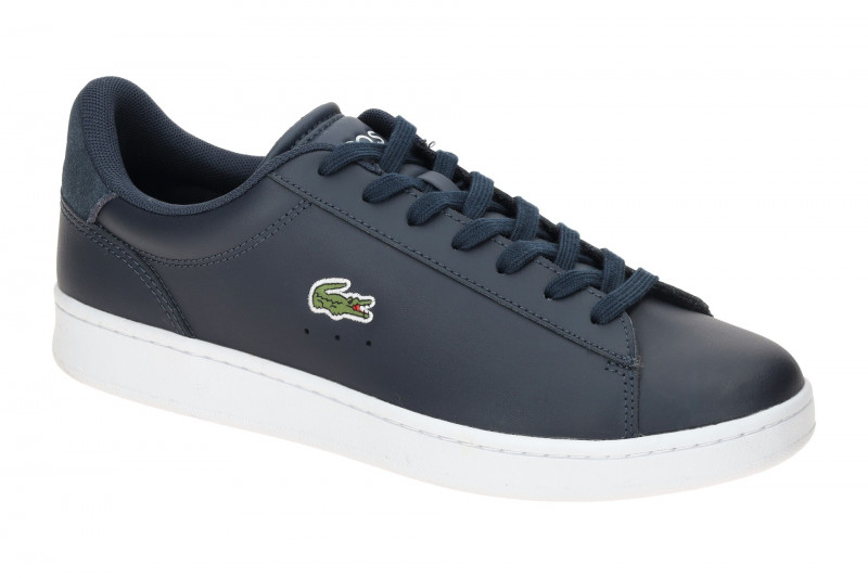 Lacoste Carnaby Set Schuhe Sneakers blau navy Leder 0011