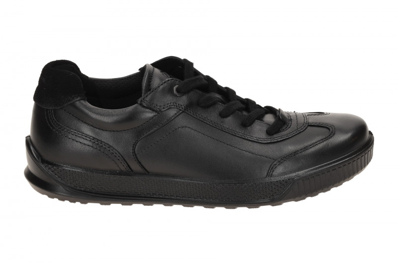 Ecco Byway Schuhe schwarz uni Glattleder 501684