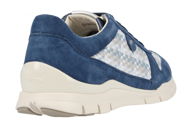 Geox Sneaker Schuhe Sukie blau karo