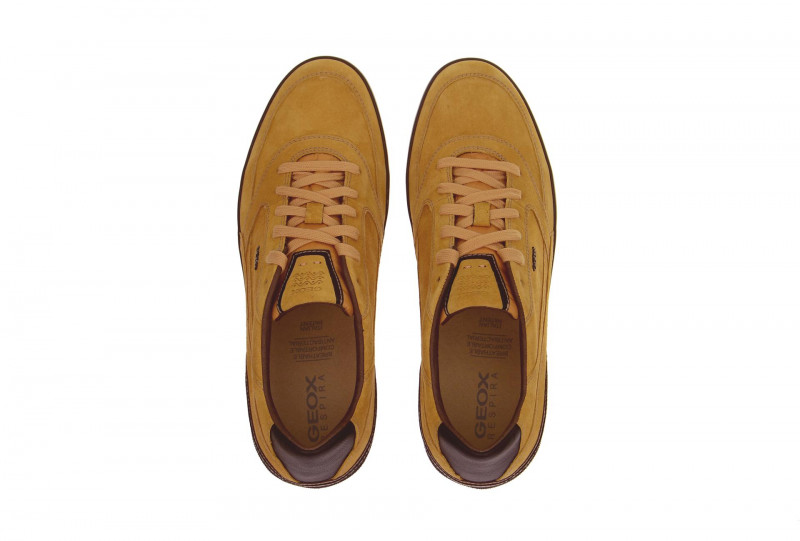 Geox Box Schuhe gelb Nubuck - U44R3A