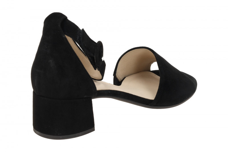 Gabor comfort Sandalette schwarz Velour 62.902.47