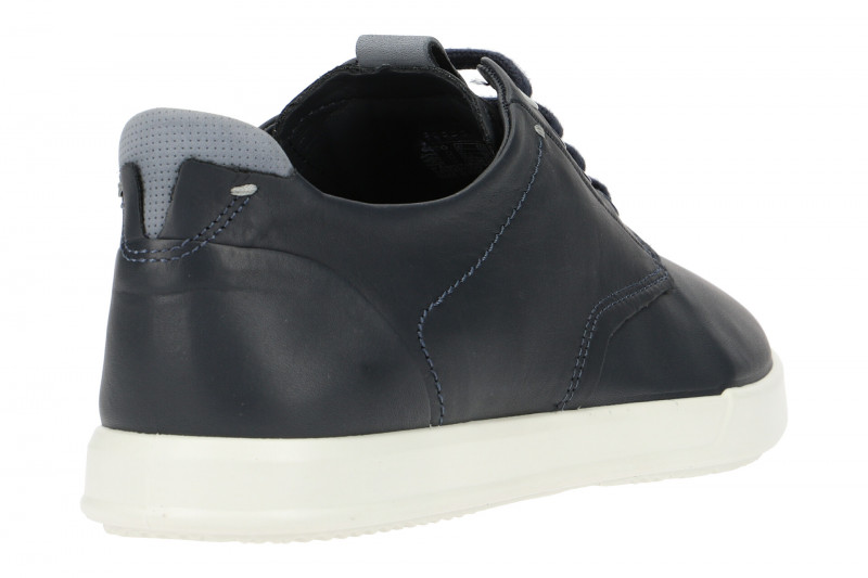 Ecco Collin Schnür Schuhe blau weiß