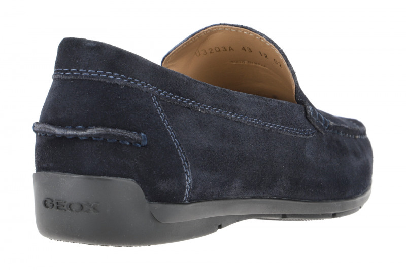 Geox Siron Mokassin Slipper blau navy U32Q3A