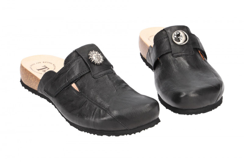 Think Julia Pantolette Clogs schwarz Sonne