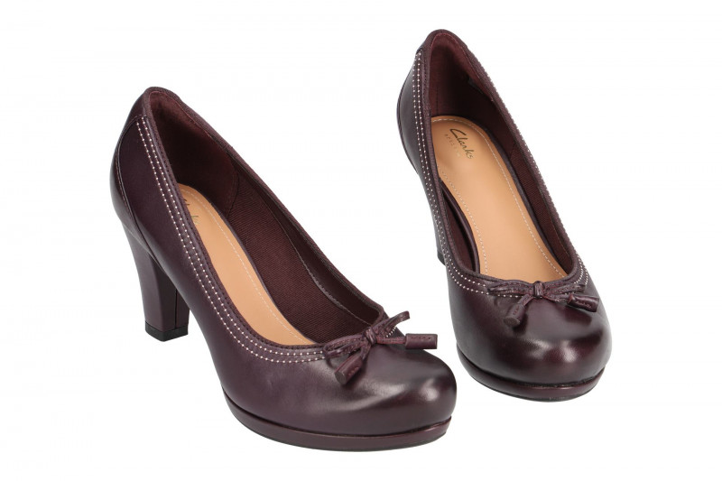 Clarks CHORUS Pumps lila aubergine