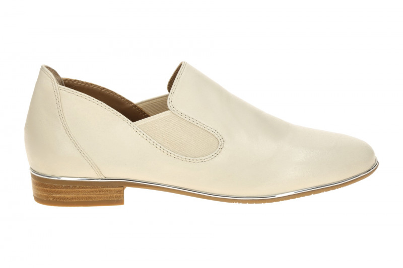 Everybody Alisia Slipper Schuhe beige silber Rahmen