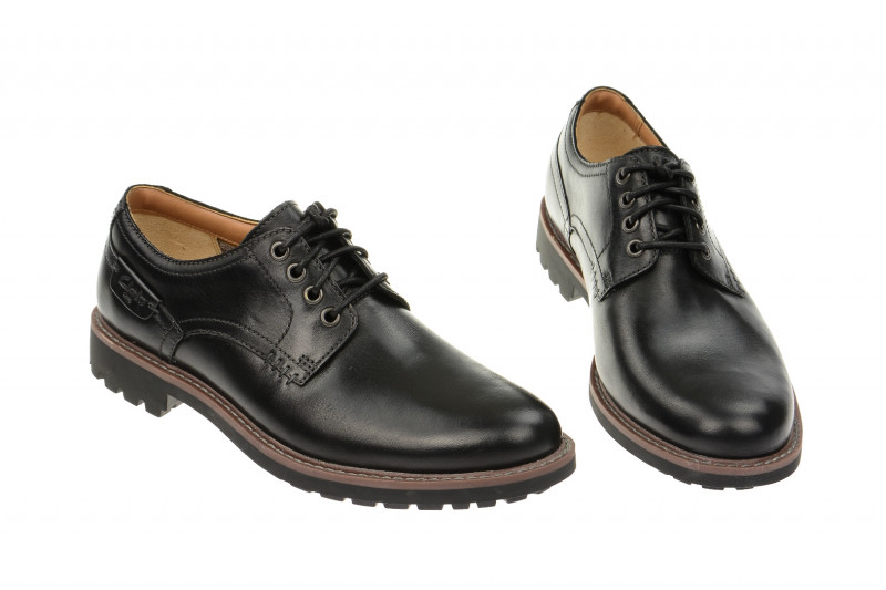 Clarks Montacute Hall Schuhe schwarz